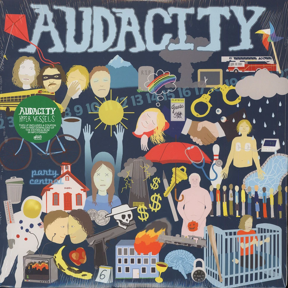 Audacity - Hyper Vessels Black Vinyl Edition
