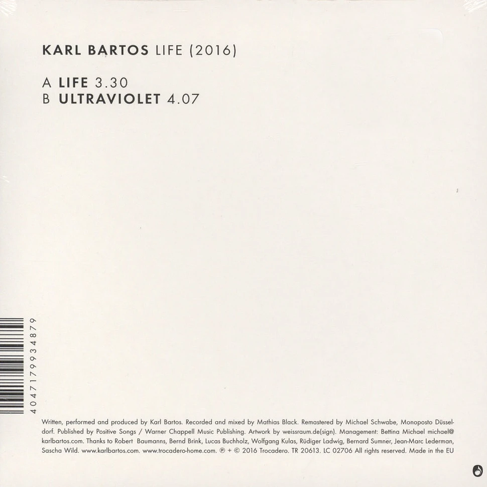Karl Bartos - Life 2016