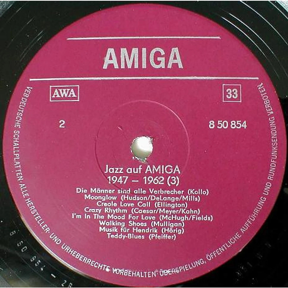 V.A. - Jazz Auf AMIGA 1947-1962