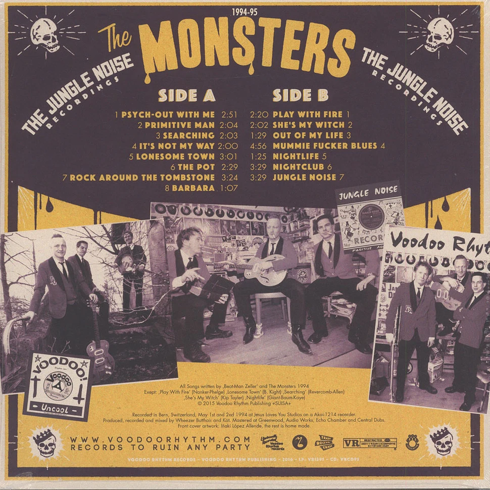 The Monsters - The Jungle Noise Recordings
