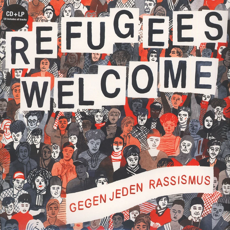 V.A. - Refugees Welcome - Gegen Jeden Rassismus
