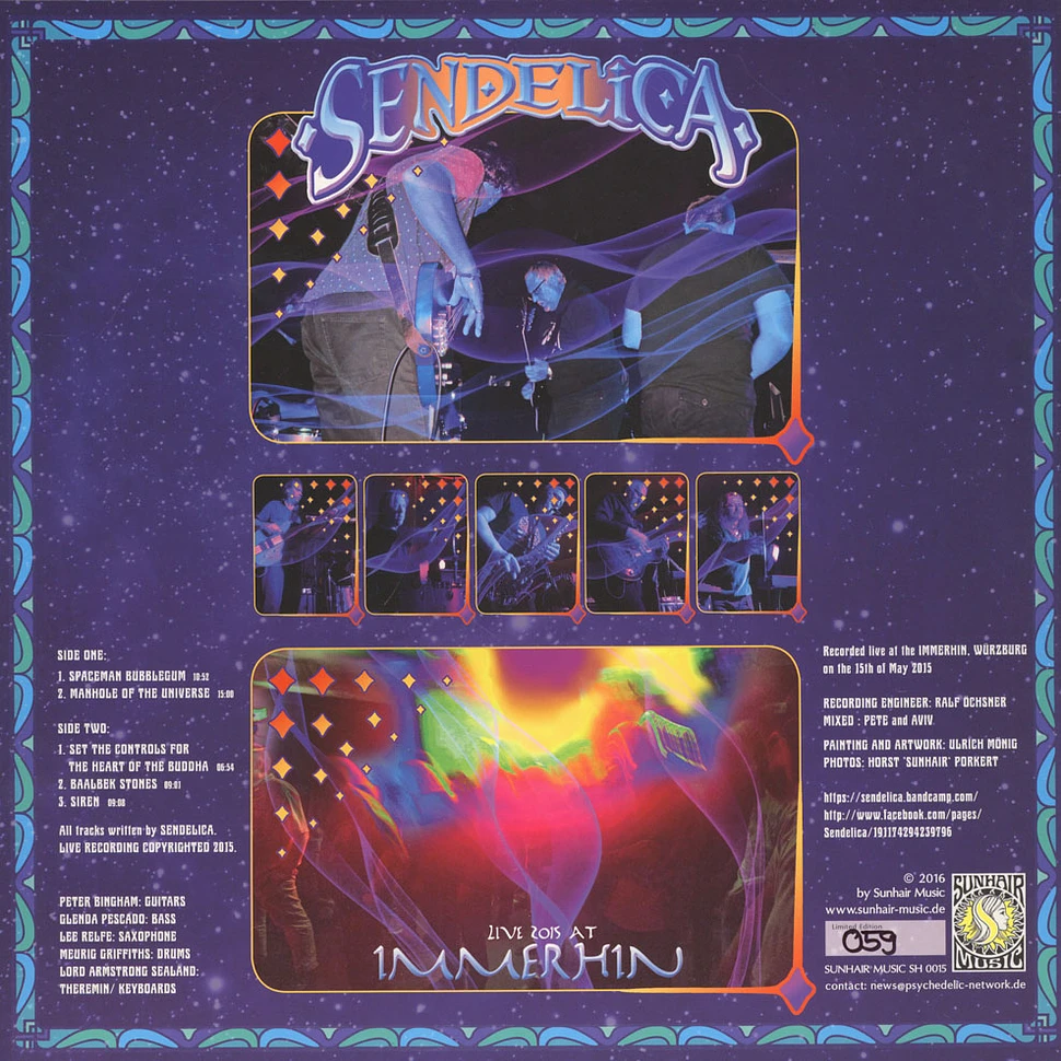 Sendelica - Immerhin Black Vinyl Edition