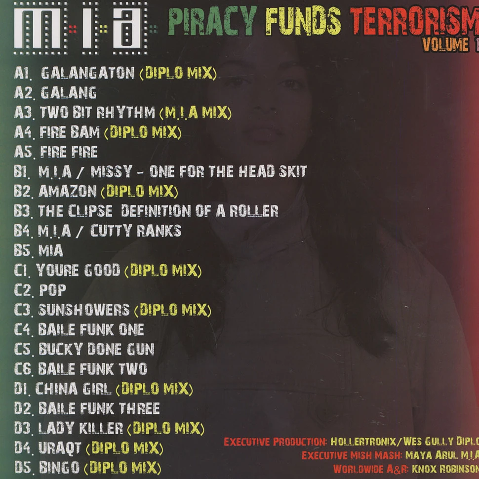 M.I.A. / Diplo - Piracy Funds Terrorism: Volume 1