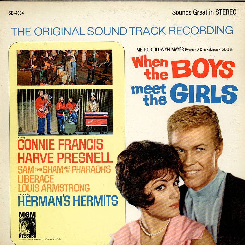 V.A. - When The Boys Meet The Girls - The Original Sound Track Recording