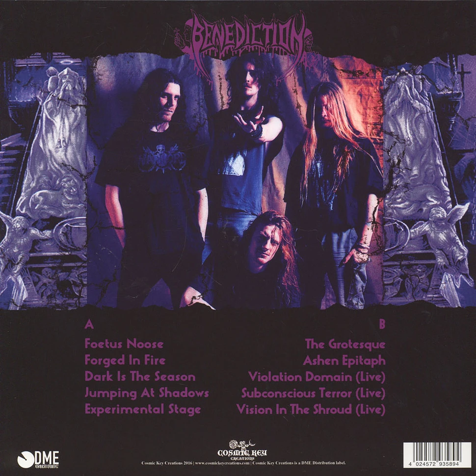 Benediction - Dark Is The Season - The Grotesque / Ashen EP
