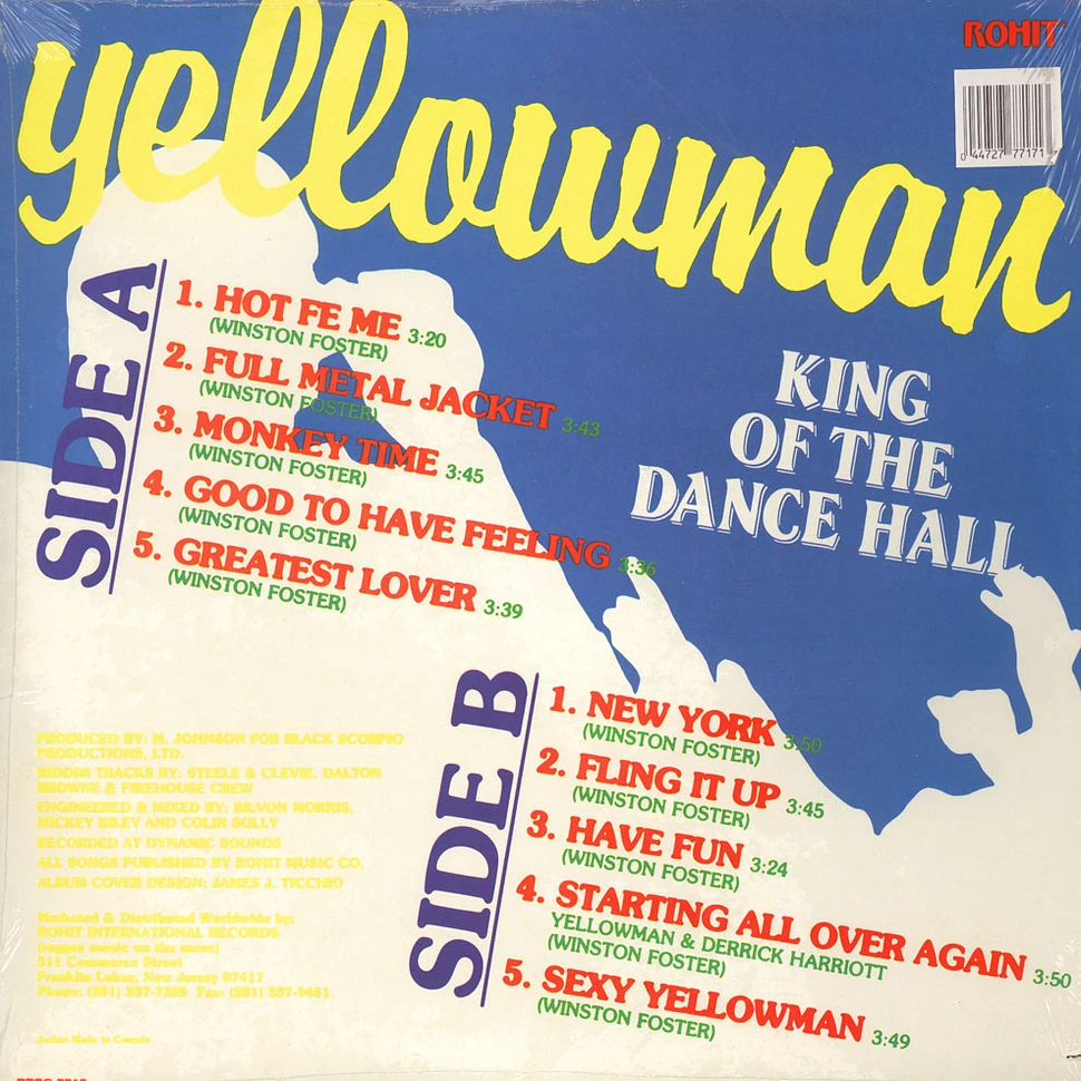 Yellowman - King Of The Dancehall