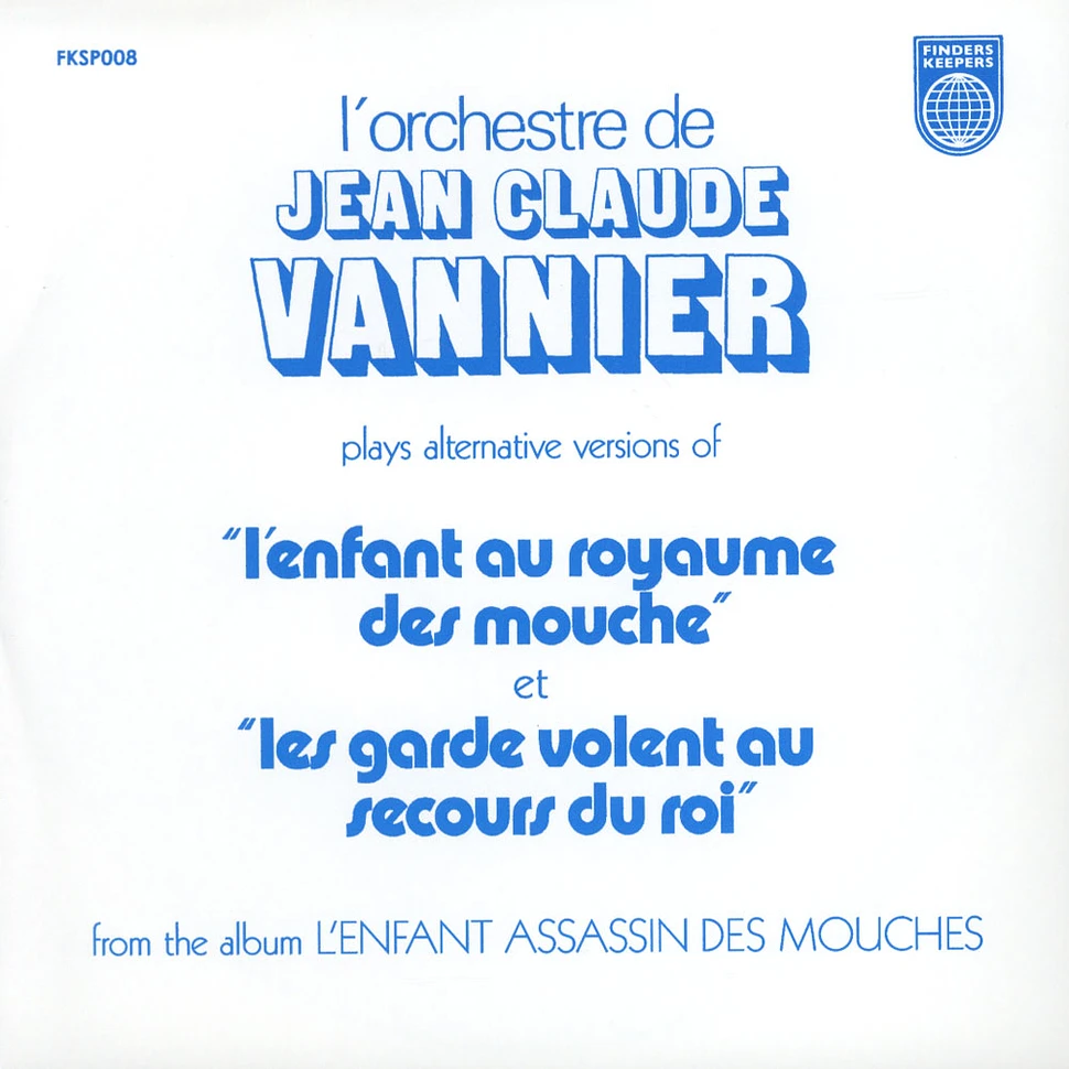 Jean-Claude Vannier - L'Enfant Assassin Des Mouches Alterate Takes