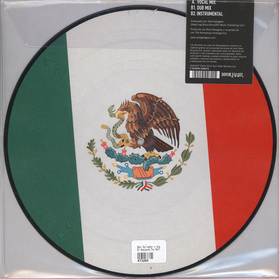 Noel Gallagher's High Flying Birds - El Mecicano-The Reflex 'La Revolucion'Remixes RSD Edition
