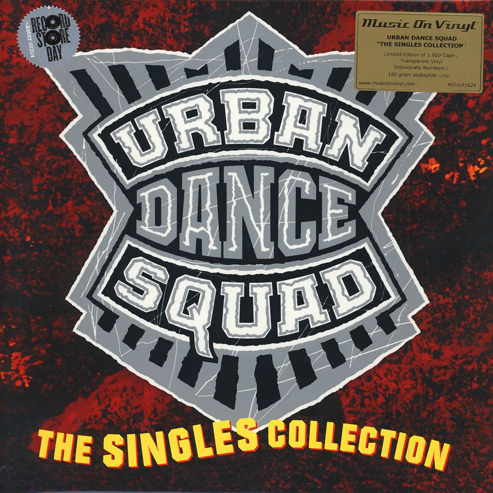 Urban Dance Squad - The Singles Collection Clear Vinyl Edition