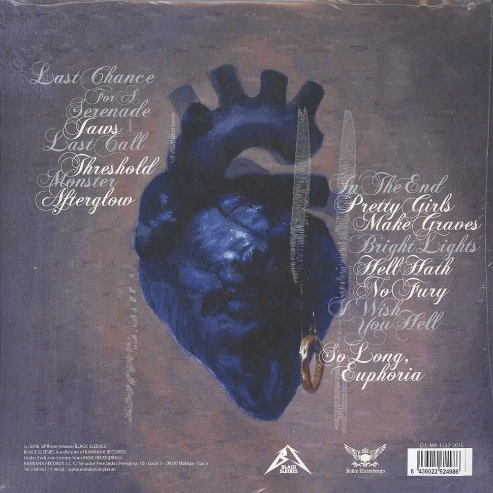 Audrey Horne - Le Fol Transparent Blue Vinyl Edition