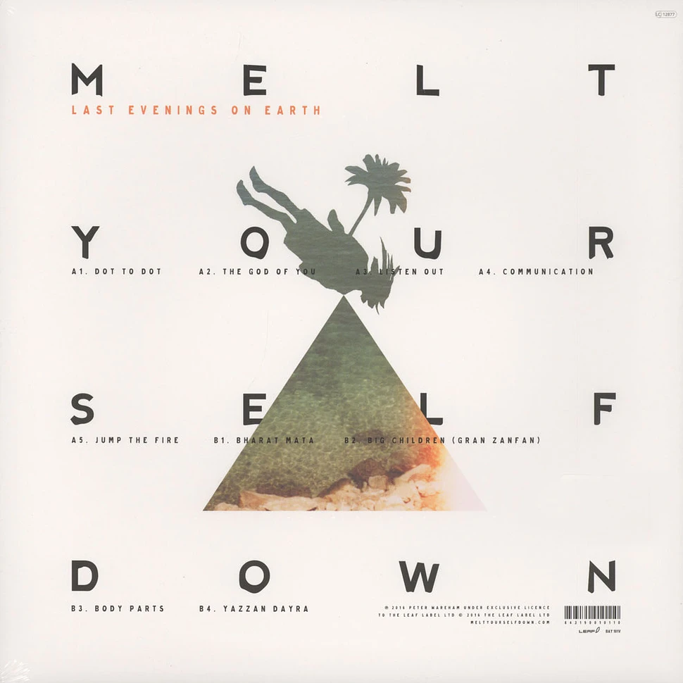 Melt Yourself Down - Last Evenings On Earth