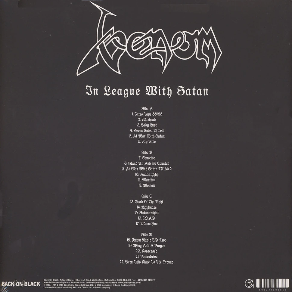 Venom - In League With Satan Volume 2