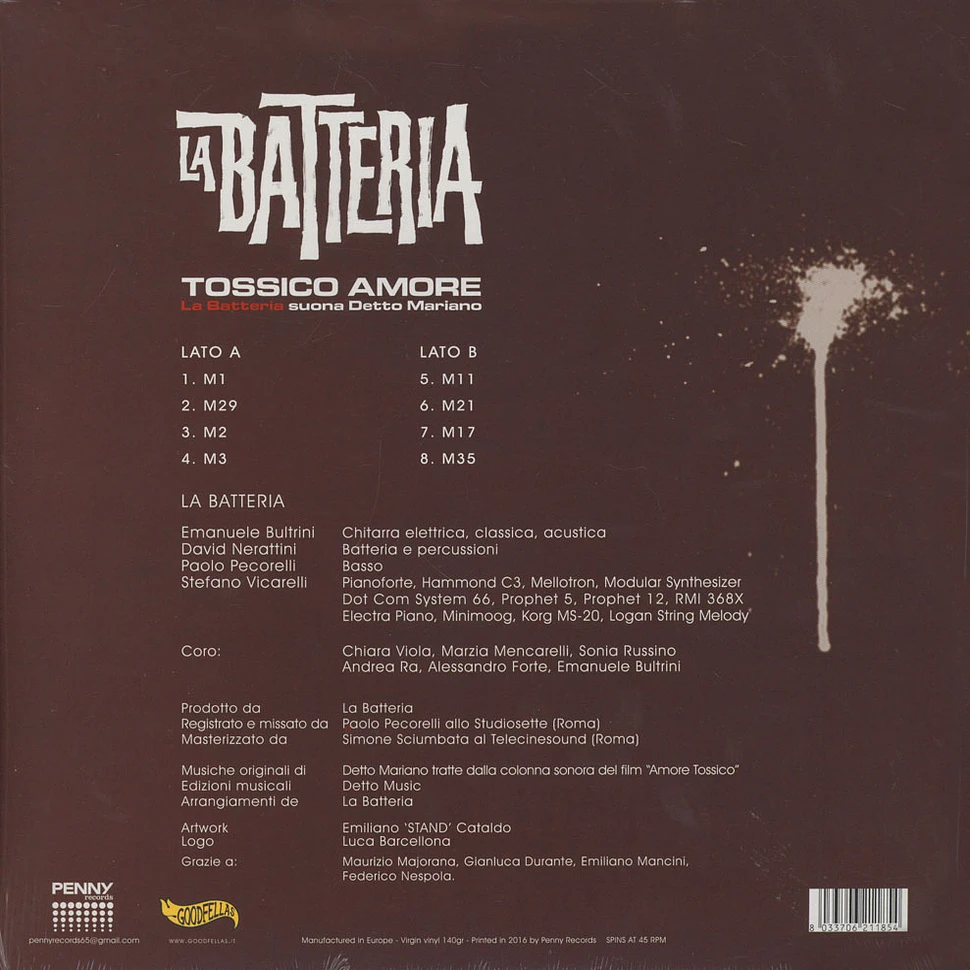 La Batteria - Tossico Amore