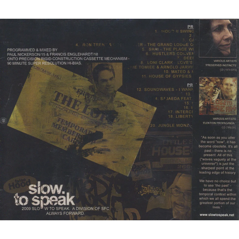 V.A. (Slow To Speak) - Core - 1995