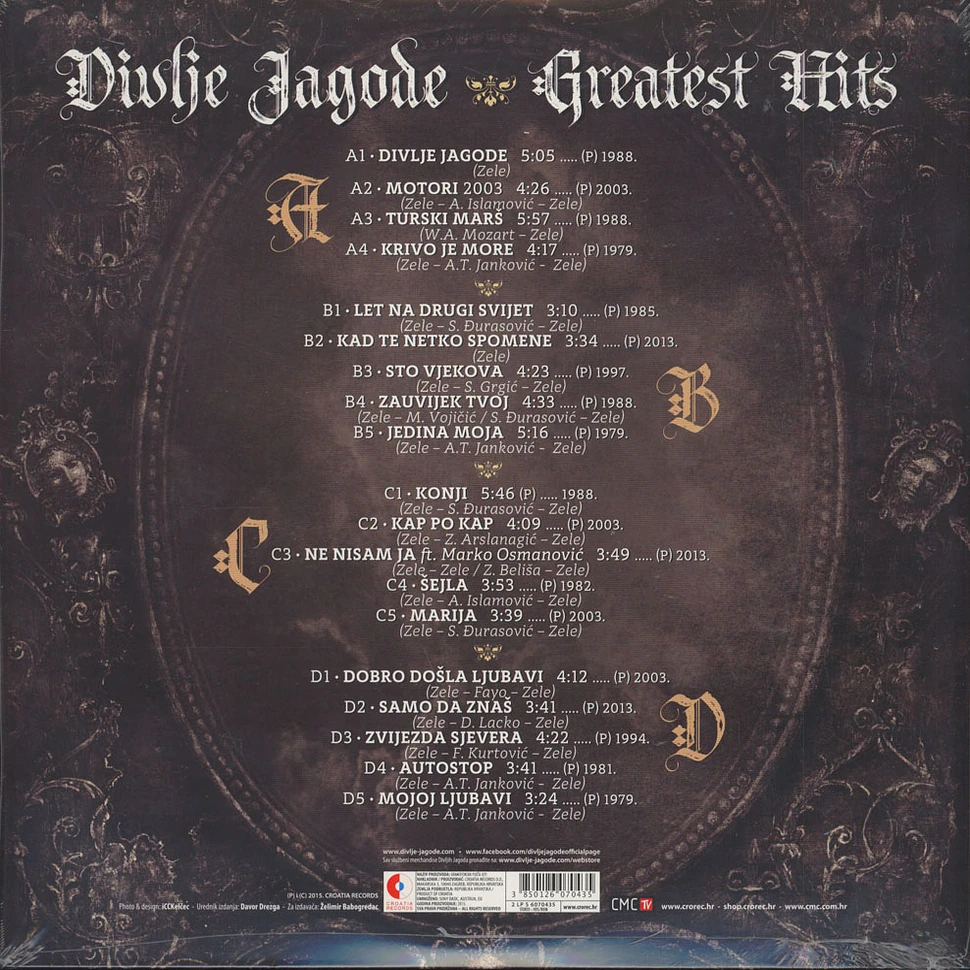 Divlje Jagode - Greatest Hits