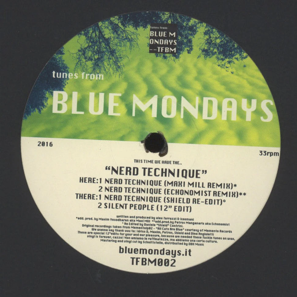 Blue Mondays - Nerd Technique