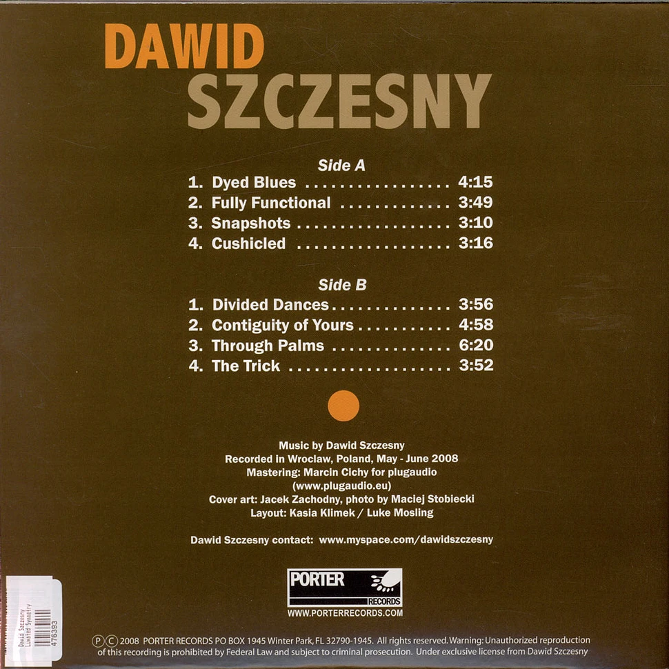 Dawid Szczesny - Luxated Symmetry