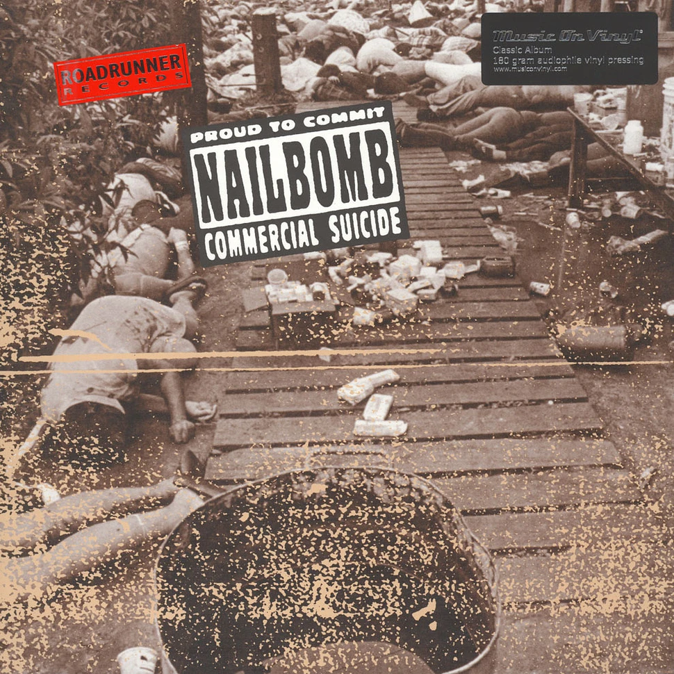 Nailbomb - Proud To Commit Commercial Suicide Black Vinyl Edition