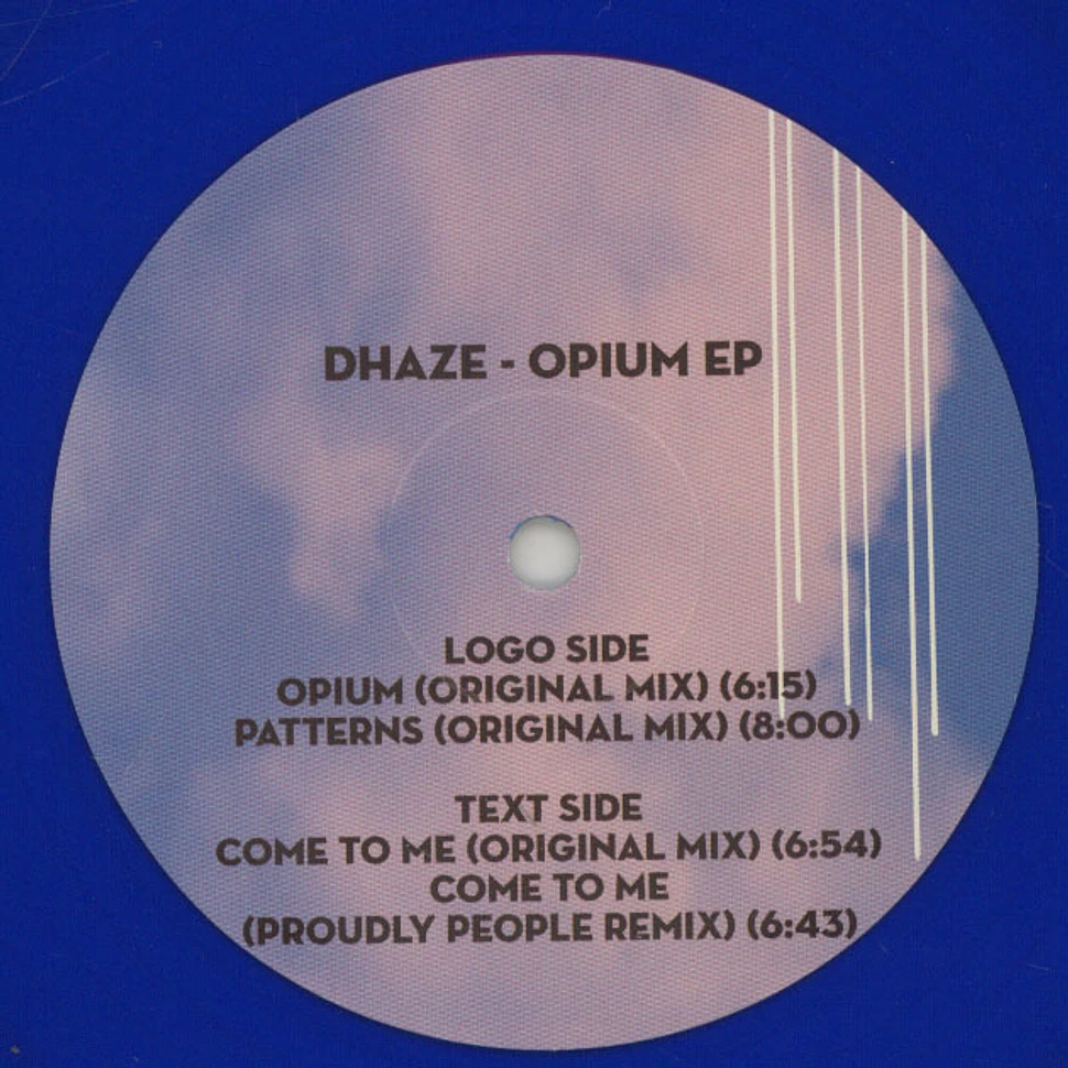 Dhaze - Opium EP