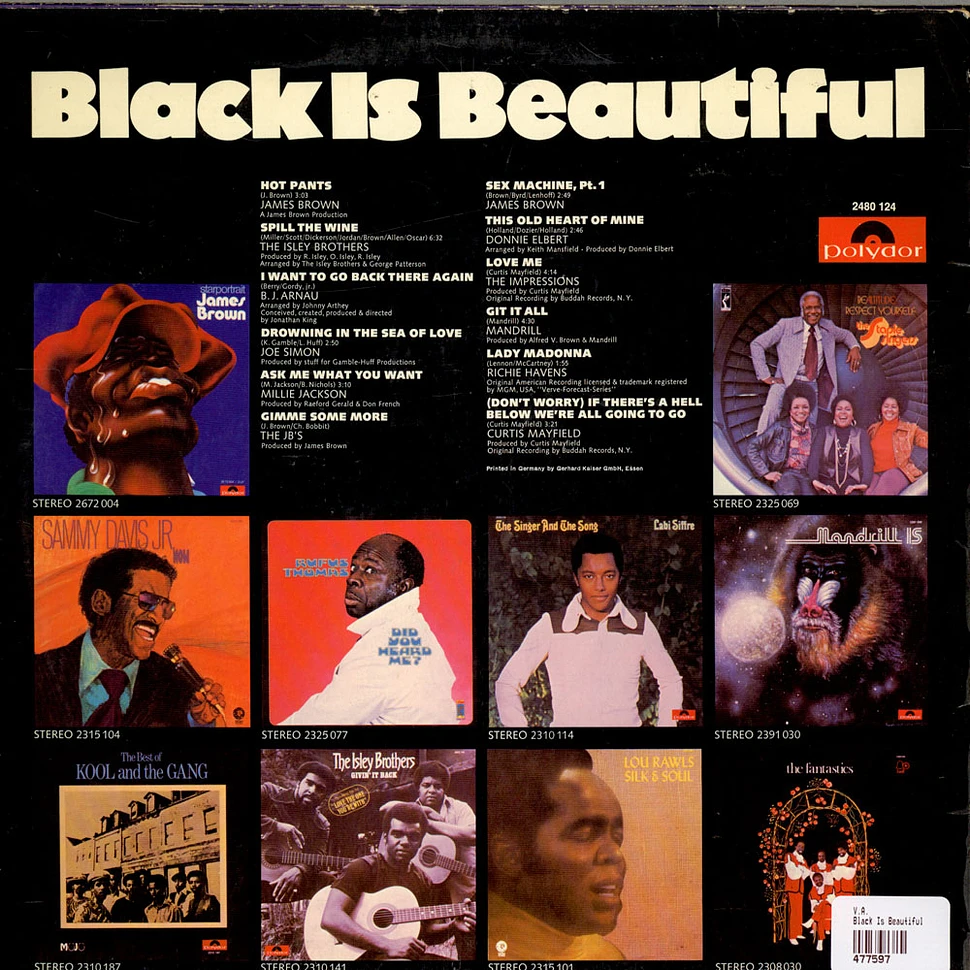V.A. - Black Is Beautiful