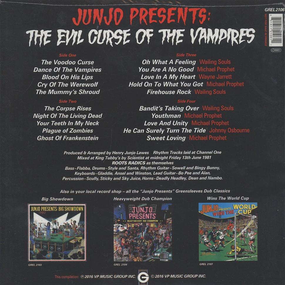 Henry Junjo Lawes - Junjo Presents: The Evil Curse..