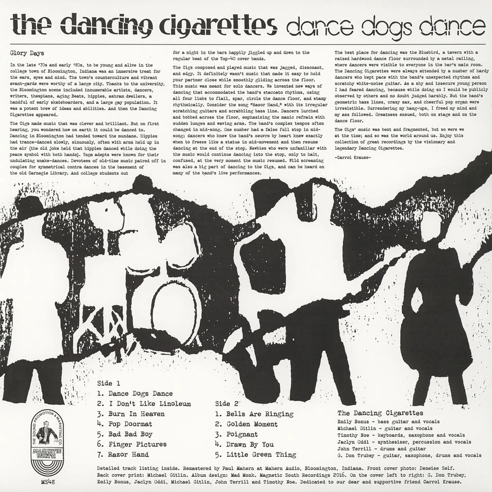 The Dancing Cigarettes - Dance Dogs Dance
