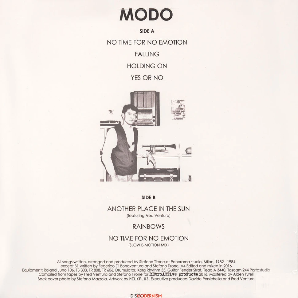 Modo - Minimal Disco Experiments 1982/1984