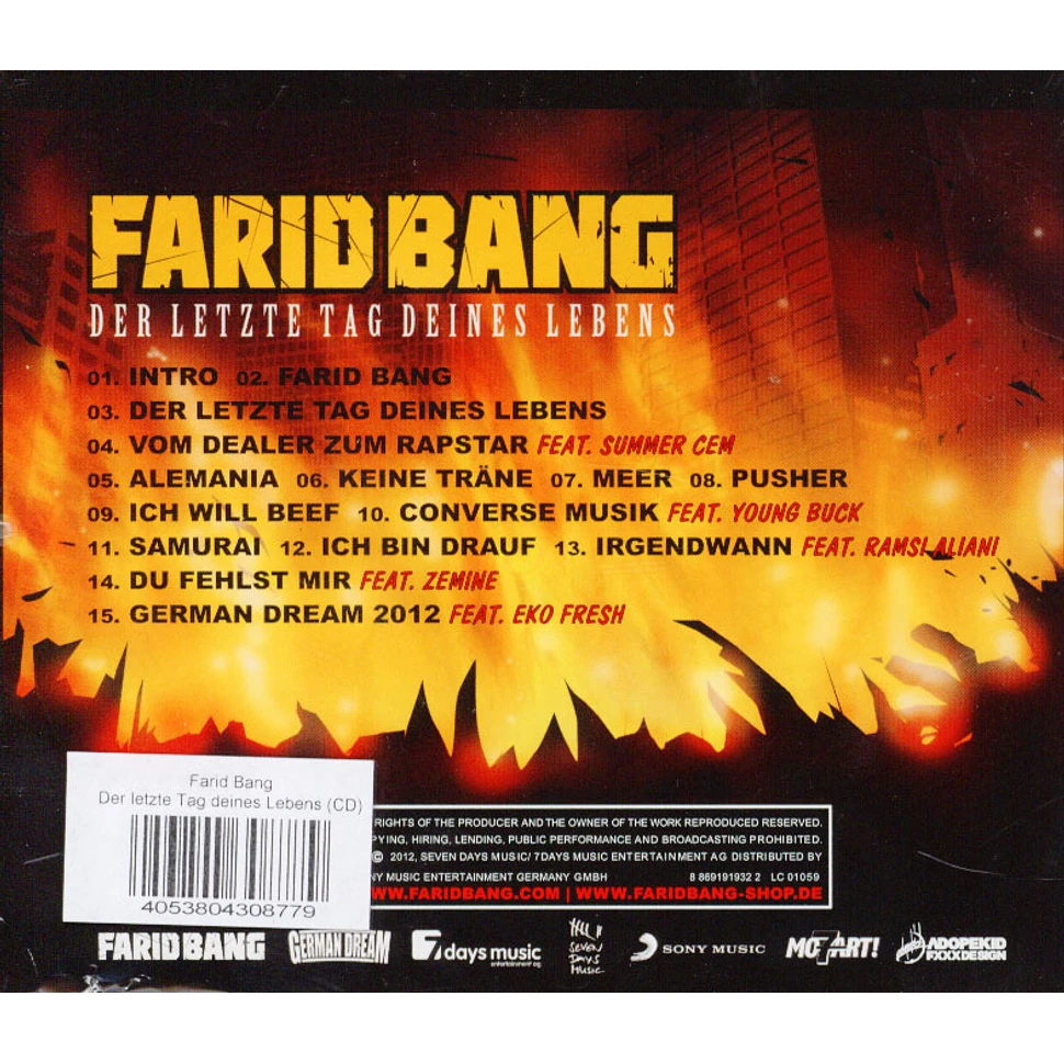 Farid Bang - Der Letzte Tag Deines Lebens