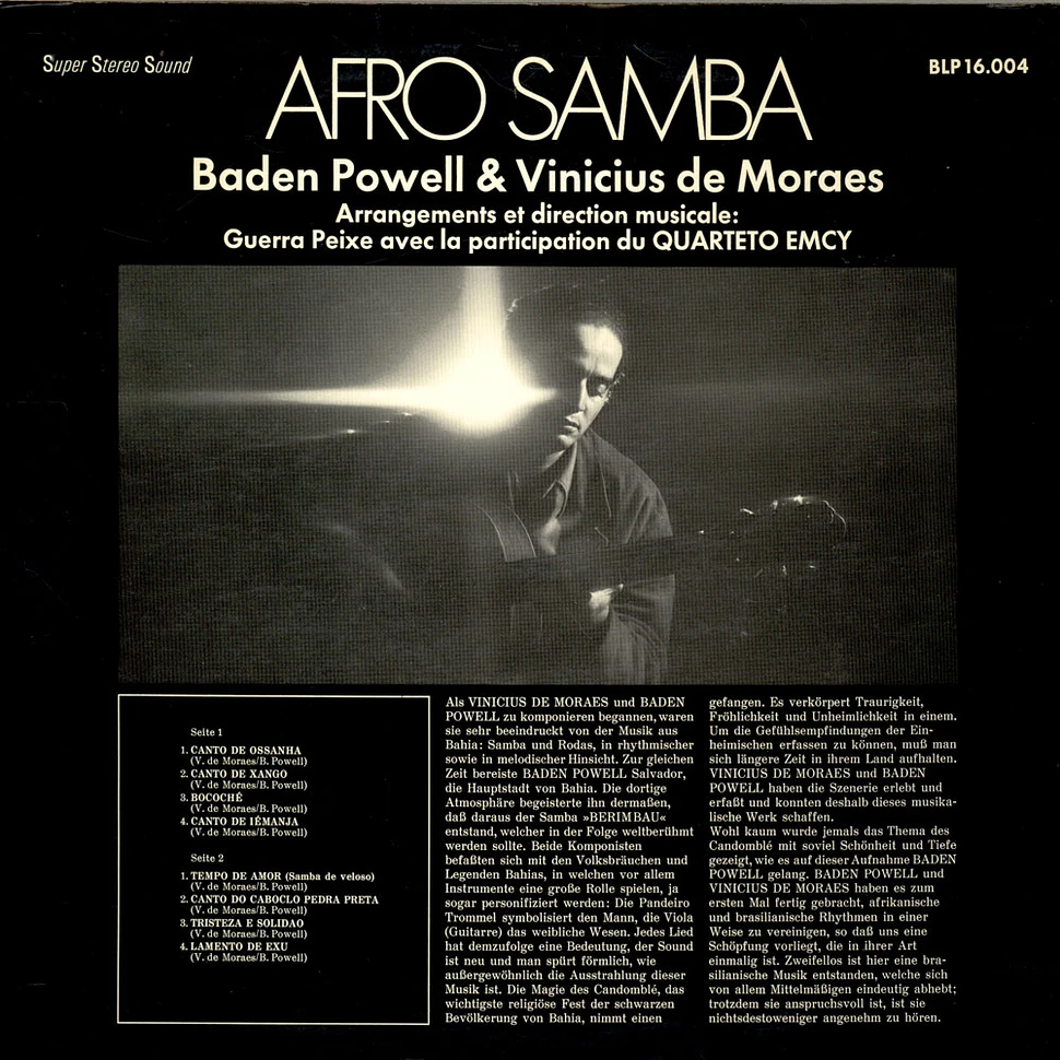 Baden Powell & Vinicius De Moraes - Afro-Samba