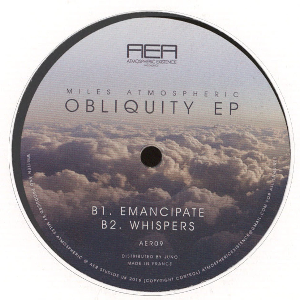 Miles Atmospheric - Obliquity EP