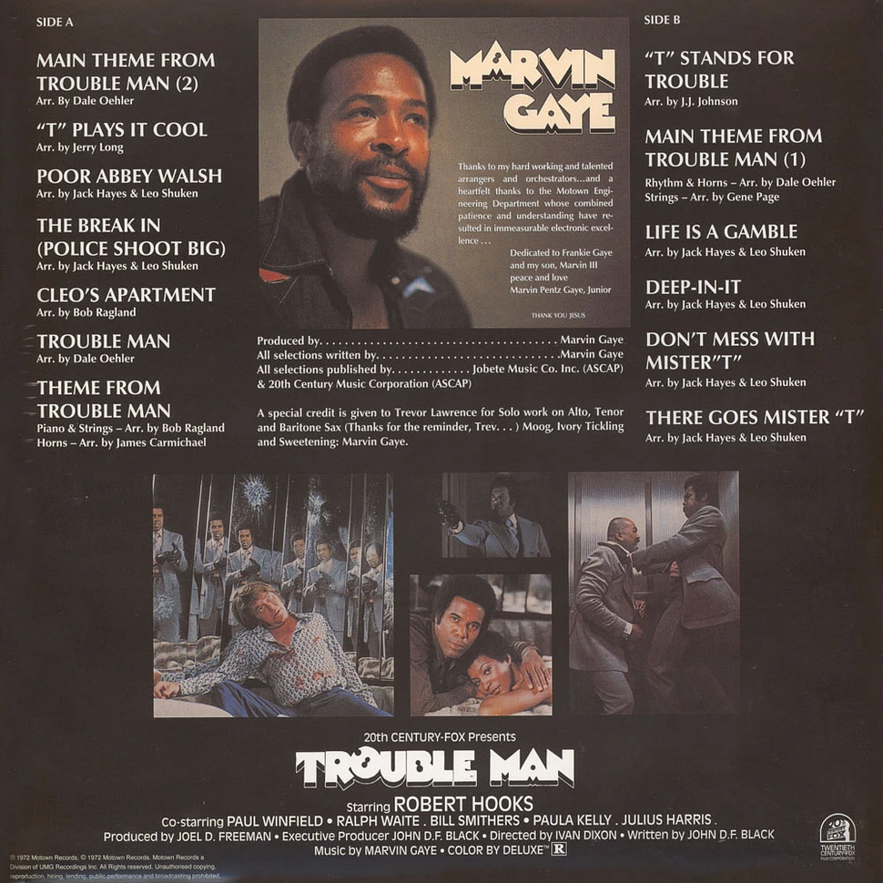 Marvin Gaye - Trouble Man Back To Black Edition