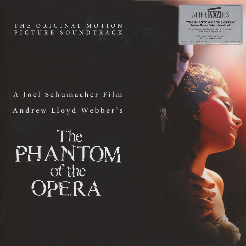 Andrew Lloyd Webber - Phantom Of The Opera Black Vinyl Edition