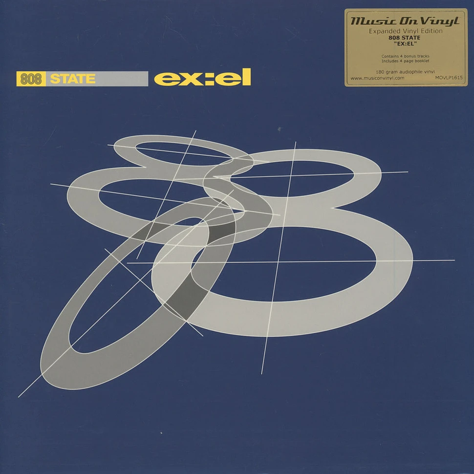 808 State - Ex:el Black Vinyl Edition
