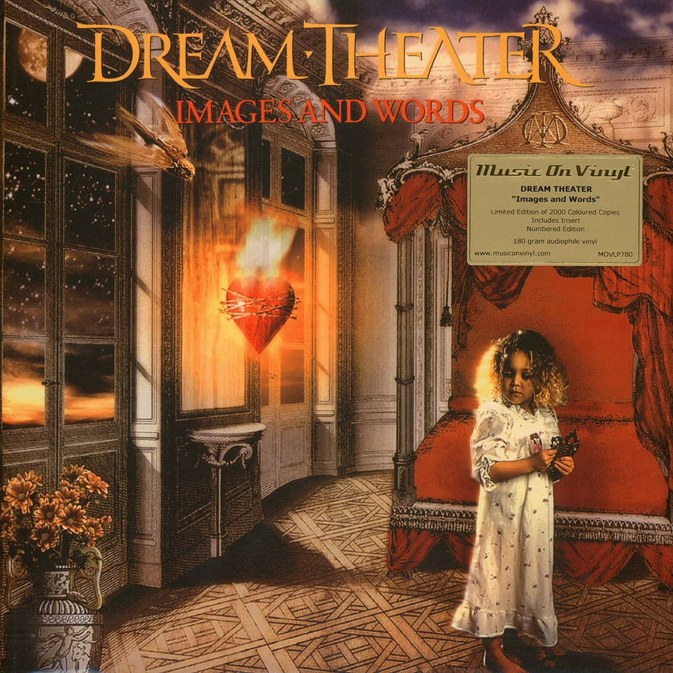Dream Theater - Images And Words Gold / Solid Red Vinyl Edition