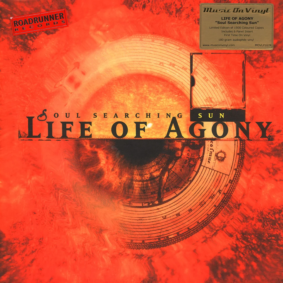Life Of Agony - Soul Searching Sun Orange / Yellow Vinyl Vinyl Edition
