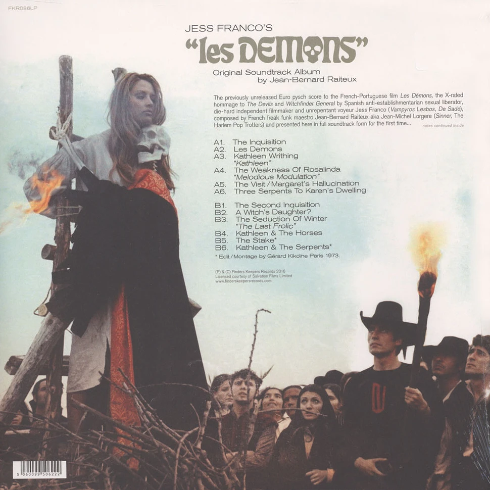 Jean-Bernard Raiteaux - OST Les Demons