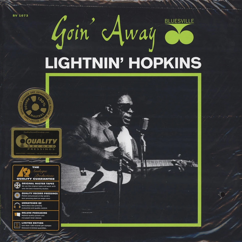 Lightnin Hopkins - Goin Away 200g Vinyl Edition
