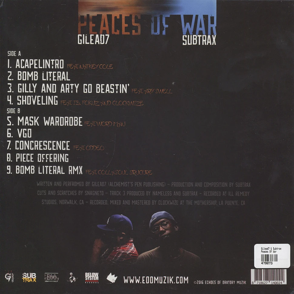 Gilead7 & Subtrax - Peaces Of War