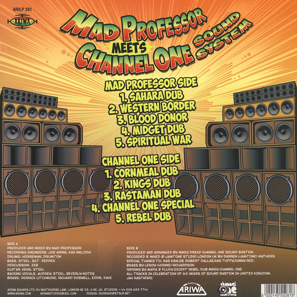 Mad Professor - Meets Channel One Sound System