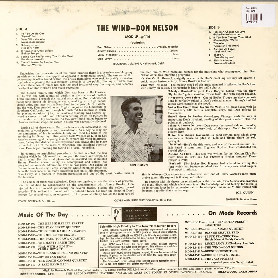 Don Nelson - The Wind