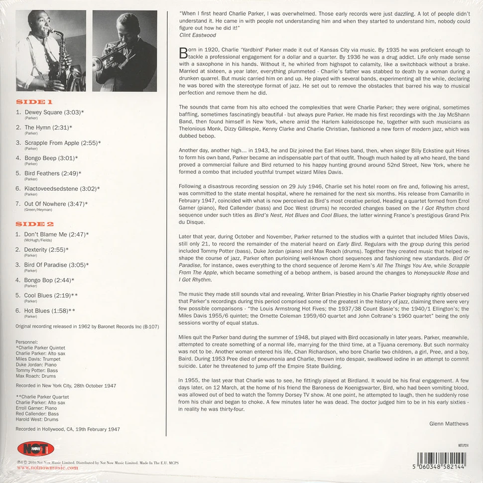 Charlie Parker & Miles Davis - The Early Bird