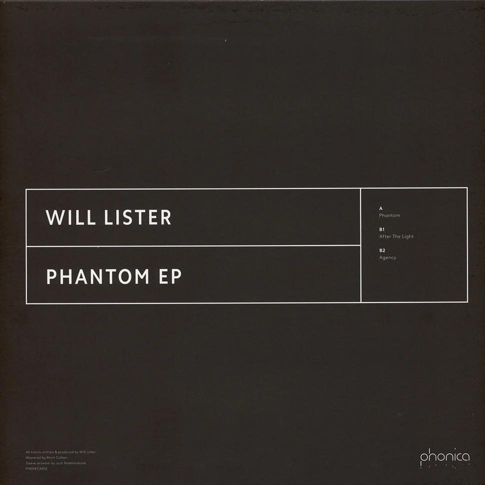 Will Lister - Phantom EP
