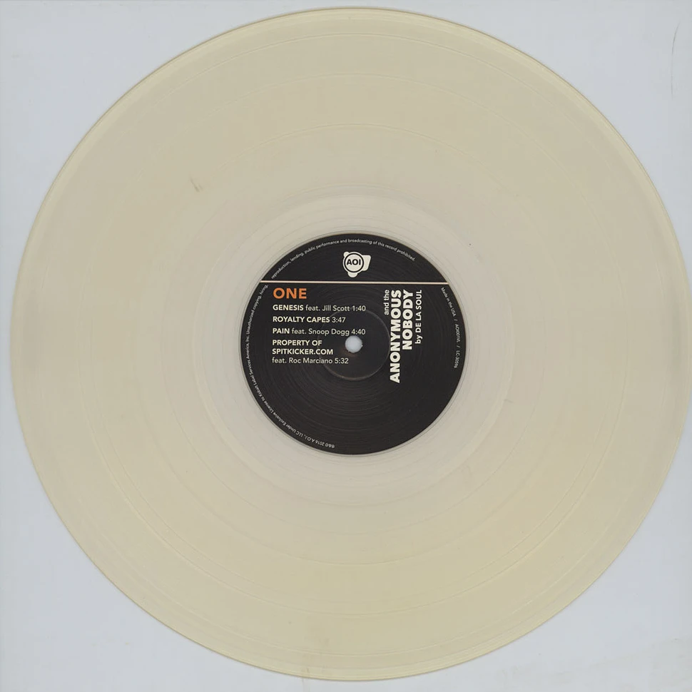De La Soul - And The Anonymous Nobody Colored Vinyl Edition