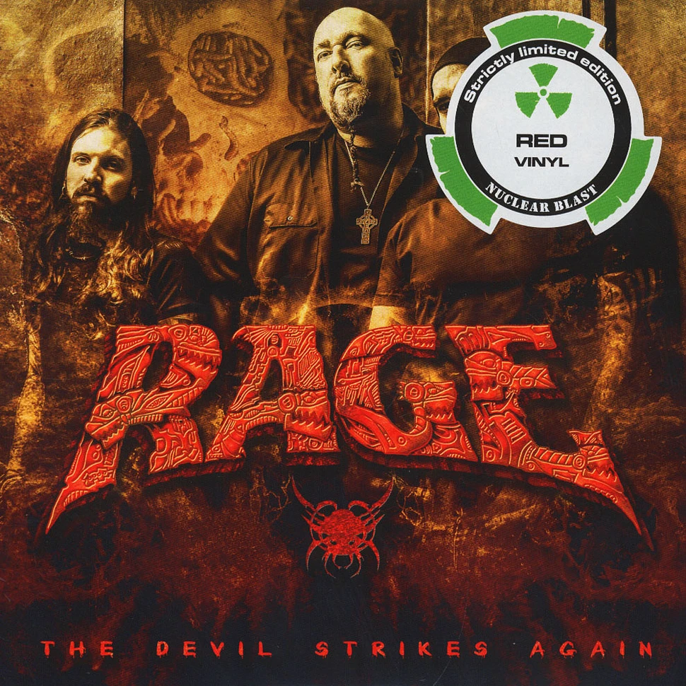 Rage / Destruction - The Devil Strikes Again / Second To None Red Vinyl Edition