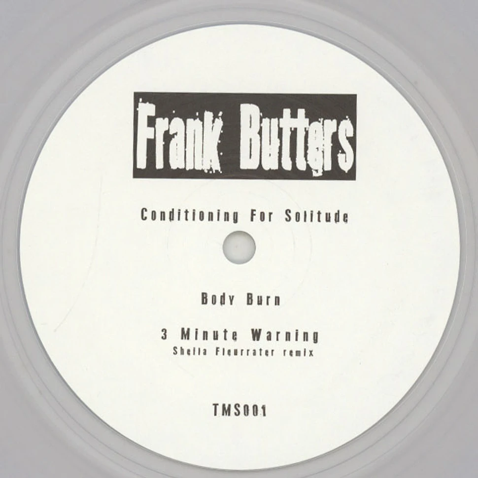 Frank Butters - Conditioning For Solitude