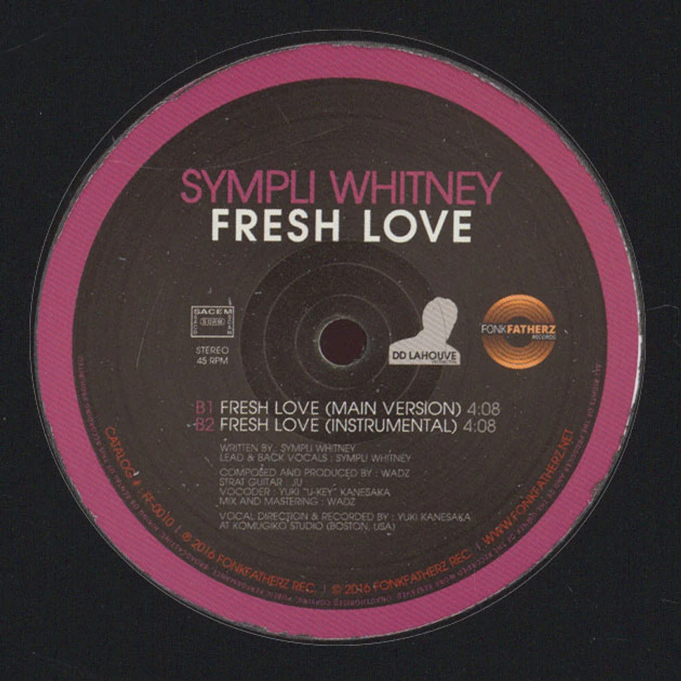 Sympli Whitney - Get Enuff / Fresh Love