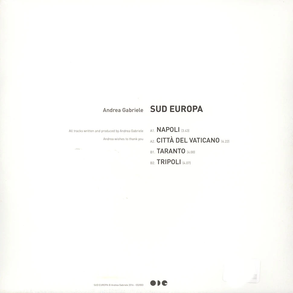 Andrea Gabriele - Sud Europa EP