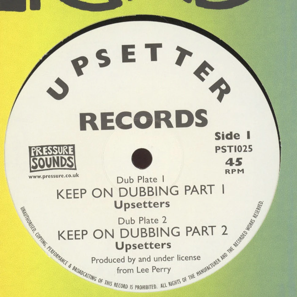 Lee Perry / Upsetters - Keep On Dubbing Limited Silk Screened Edition