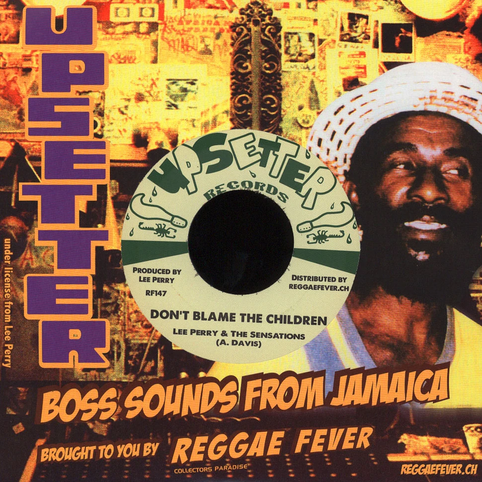 Lee Perry & The Sensations - Set Them Free / Don't Blame The Children