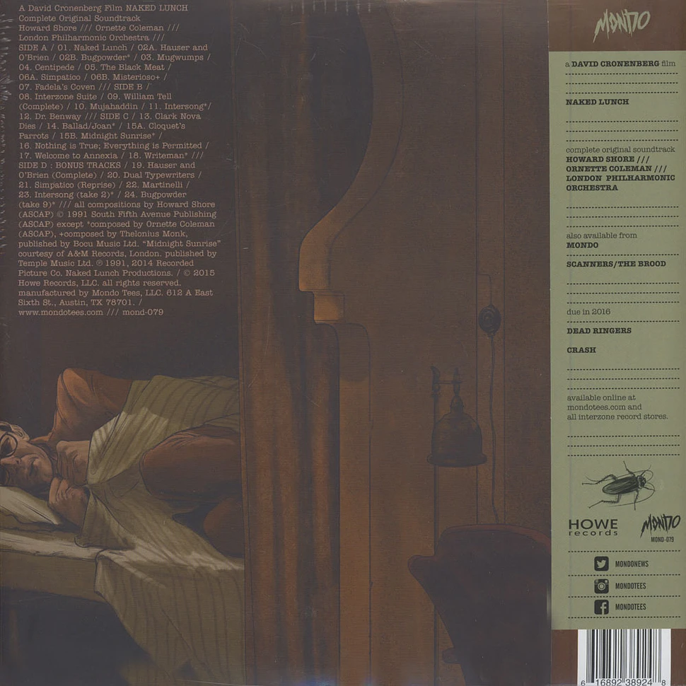 Howard Shore & Ornette Coleman - OST Naked Lunch